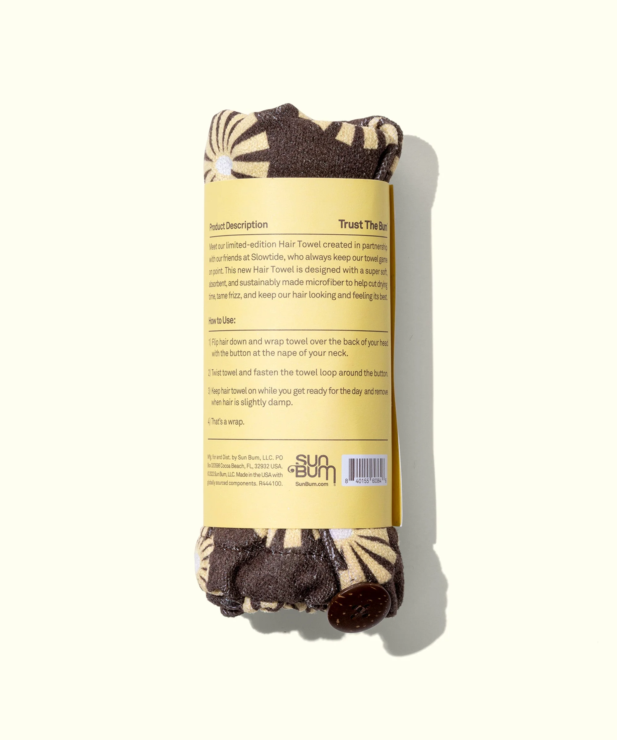 SB x Slowtide Limited Edition Hair Towel - Image 6