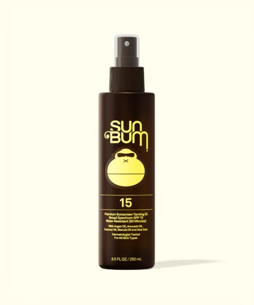 SPF 15 Sunscreen Tanning Oil