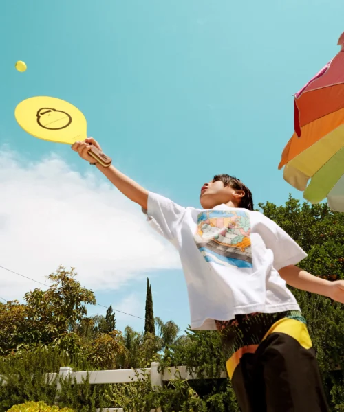 Alternative view of Beach Paddleball Set